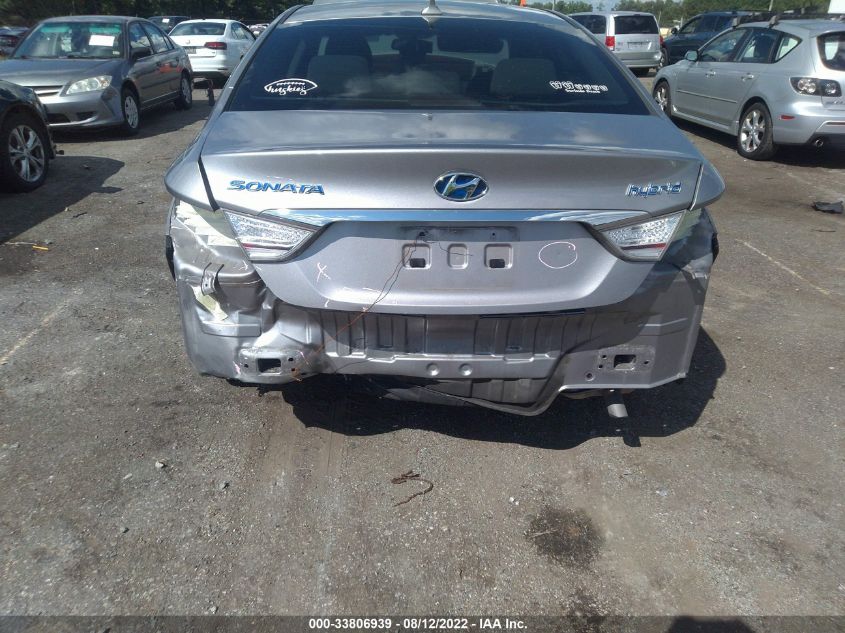 2013 HYUNDAI SONATA HYBRID KMHEC4A44DA089671