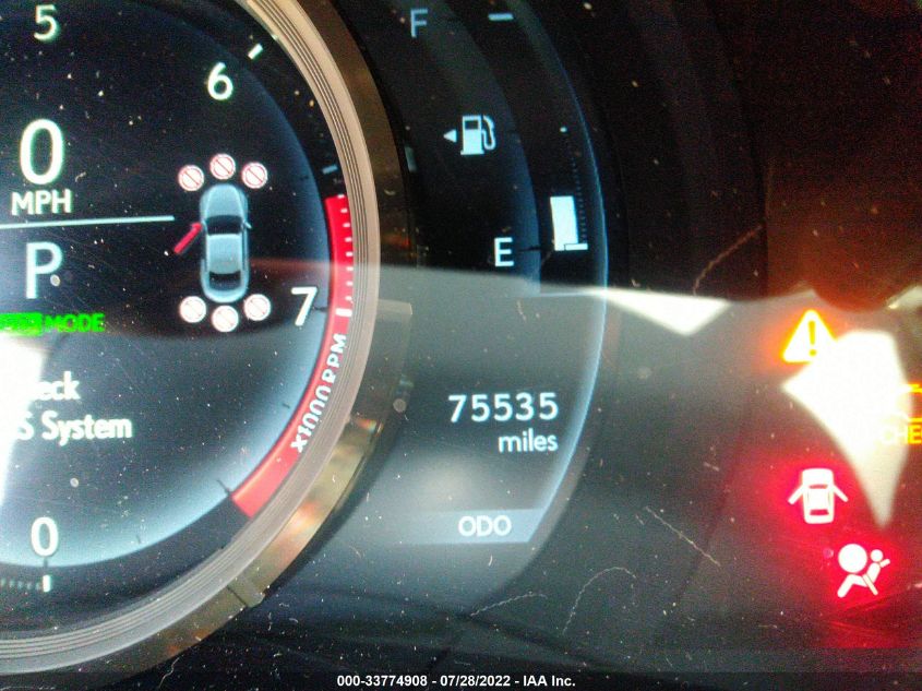 2015 LEXUS RC 350 JTHHE5BC7F5009796