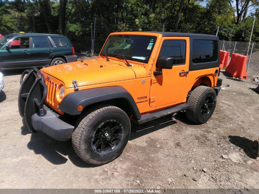 2013 JEEP WRANGLER SPORT 1C4AJWAG0DL556975
