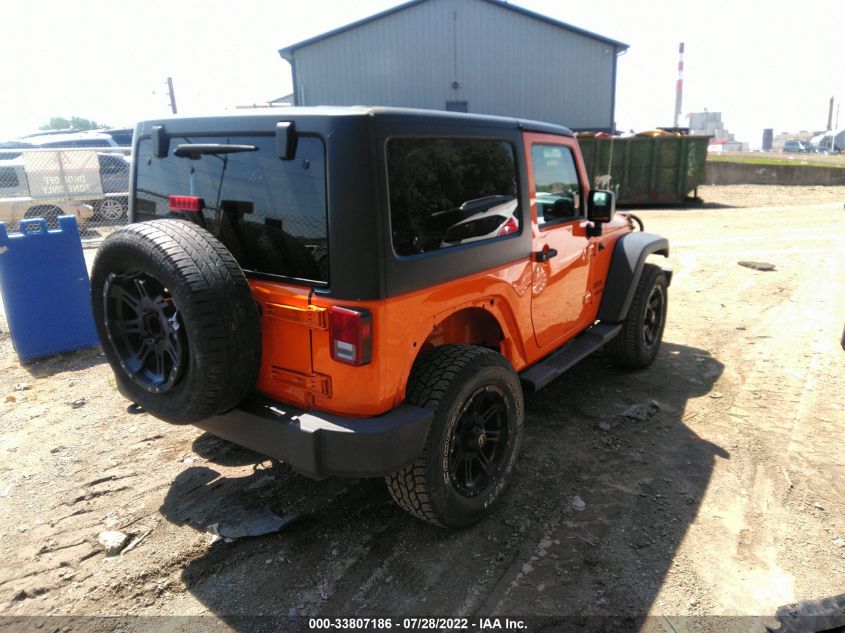 2013 JEEP WRANGLER SPORT 1C4AJWAG0DL556975