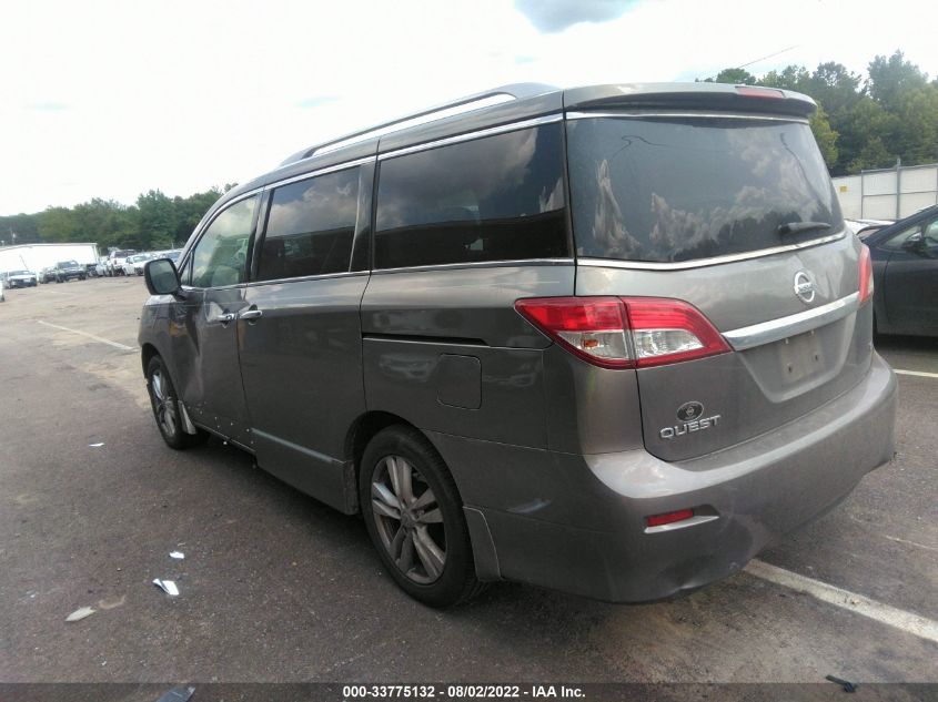 2015 NISSAN QUEST SV/S/PLATINUM/SL JN8AE2KP2F9133590