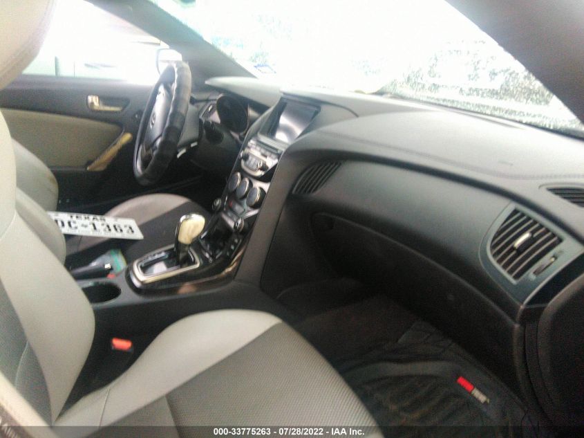 2013 HYUNDAI GENESIS COUPE 2.0T PREMIUM KMHHT6KD8DU112990