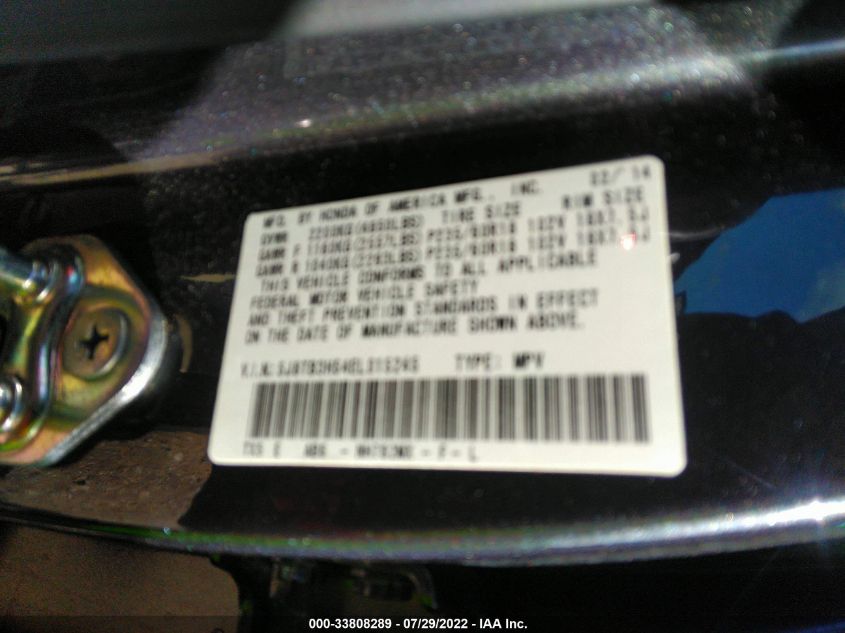 2014 ACURA RDX TECH PKG 5J8TB3H54EL015245
