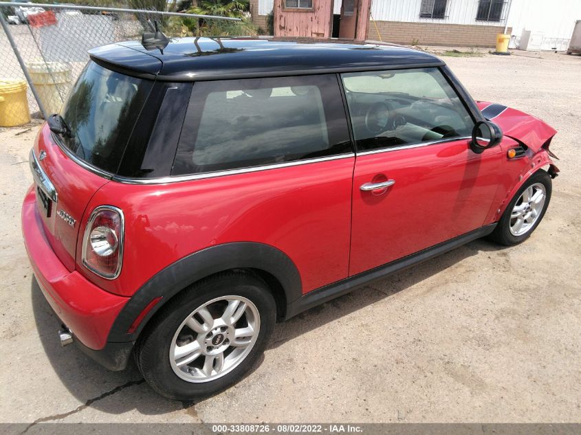 2013 MINI COOPER HARDTOP WMWSU3C53DT373590