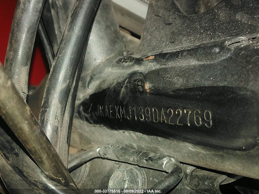 2009 KAWASAKI EX250 J JKAEXMJ139DA22769