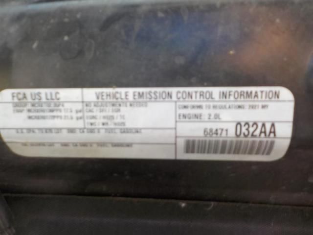 2021 JEEP WRANGLER UNLIMITED SAHARA 1C4HJXEN6MW634591