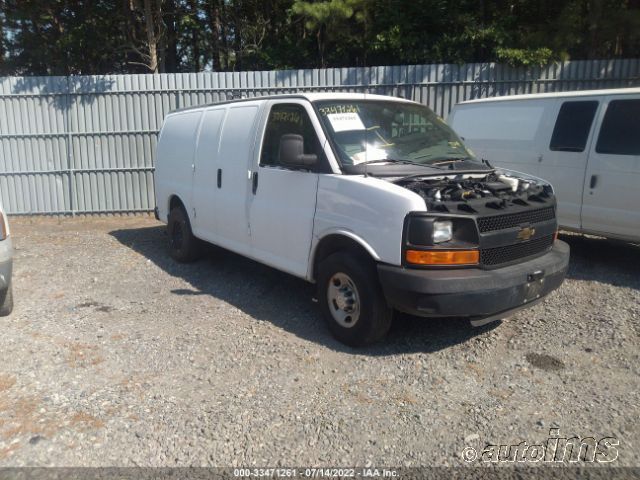 2015 CHEVROLET EXPRESS CARGO VAN 1GCWGFCF4F1153248