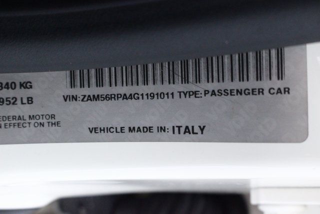 2016 MASERATI QUATTROPORTE S ZAM56RPA4G1191011