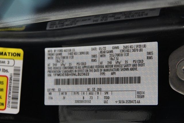 2022 FORD BRONCO BASE/BIG BEND 1FMDE5BH5NLB23622