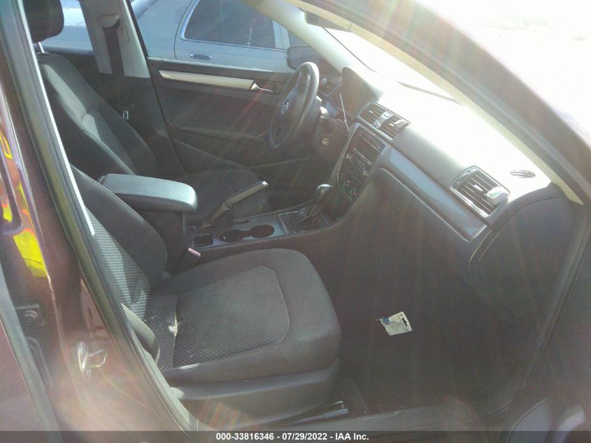 2013 VOLKSWAGEN PASSAT S 1VWAP7A34DC037622
