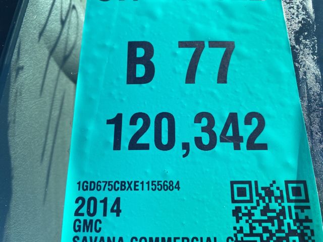 2014 GMC SAVANA COMMERCIAL CUTAWAY 1GD675CBXE1155684