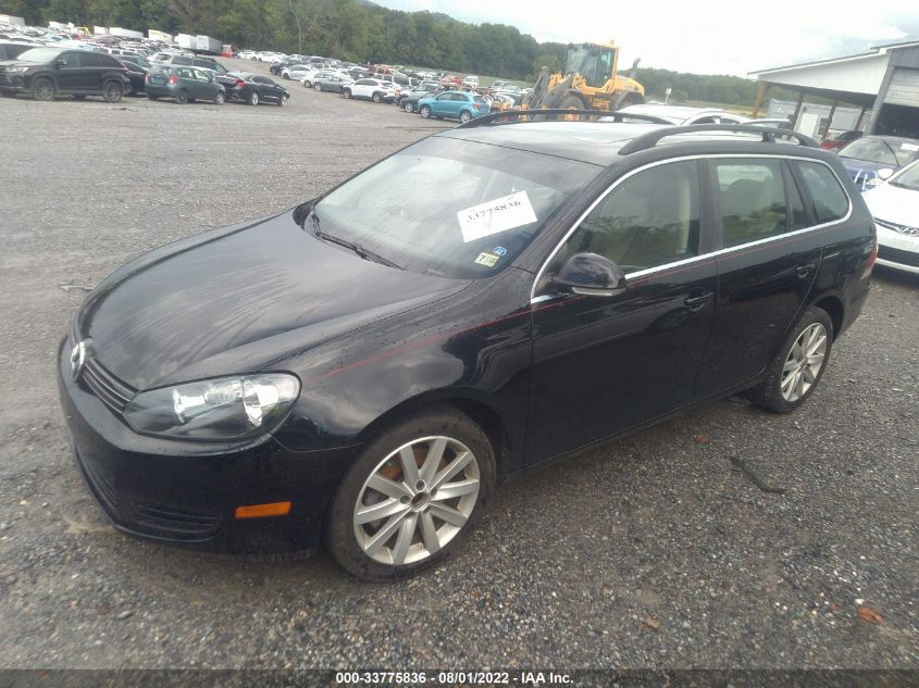 2014 VOLKSWAGEN JETTA SPORTWAGEN TDI W/SUNROOF & NAV 3VWPL7AJ9EM618148