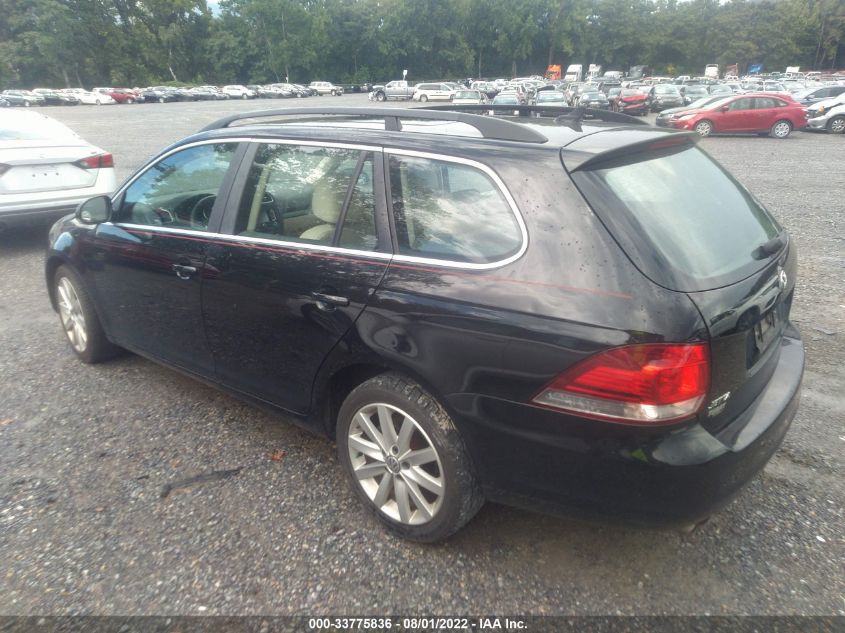 2014 VOLKSWAGEN JETTA SPORTWAGEN TDI W/SUNROOF & NAV 3VWPL7AJ9EM618148