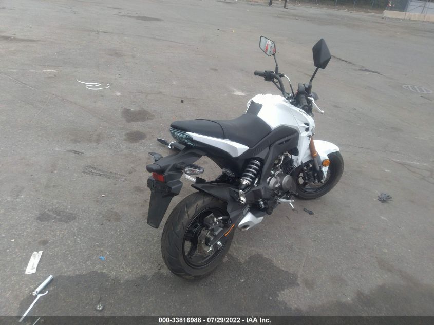 2020 KAWASAKI BR125 J JKABRRJ14LDA17338