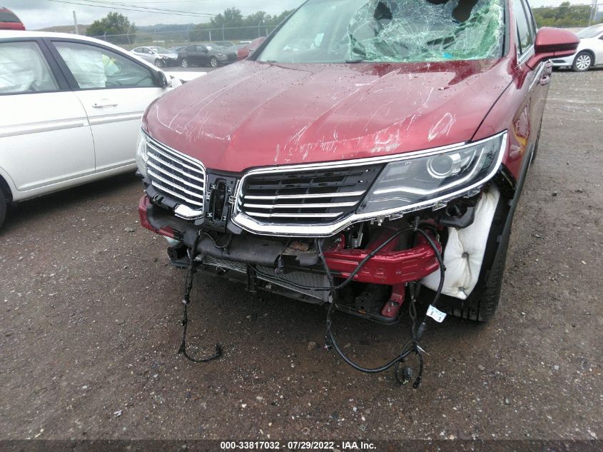 2017 LINCOLN MKX RESERVE 2LMPJ6LR1HBL44231