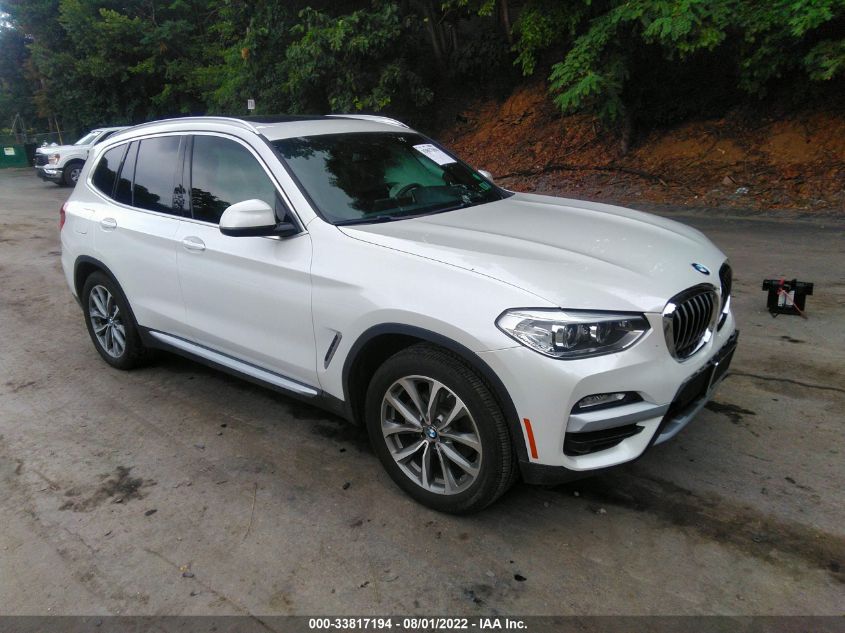 VIN 5UXTR9C5XKLR04405 2019 BMW X3 no.1