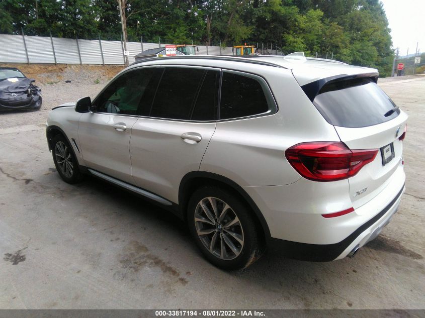 VIN 5UXTR9C5XKLR04405 2019 BMW X3 no.3