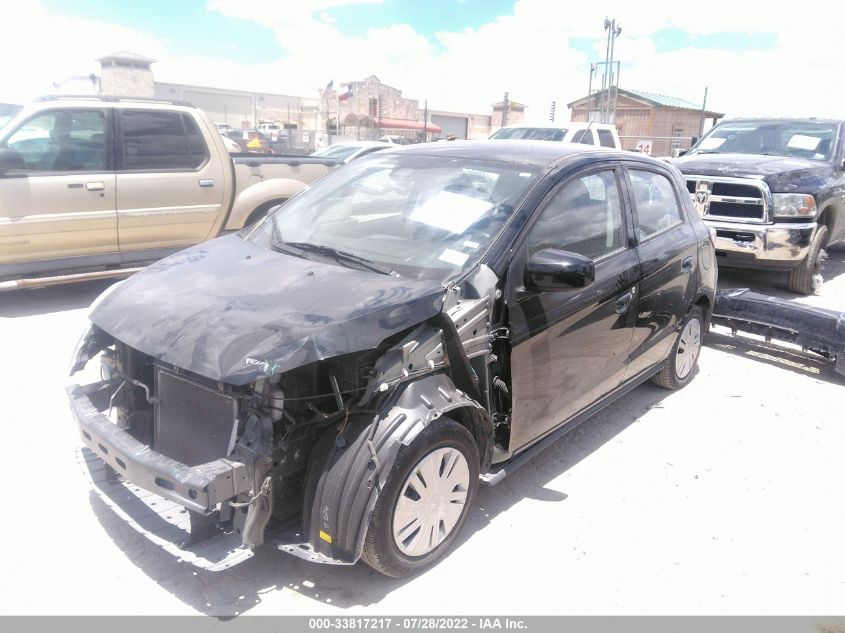 2021 MITSUBISHI MIRAGE ES/LE/CARBONITE EDITION ML32AUHJ2MH006774