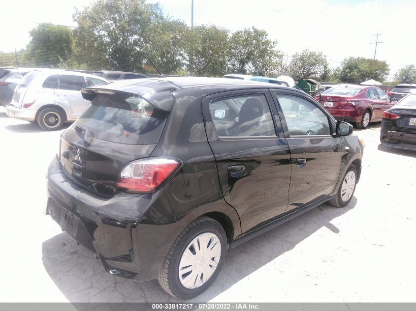2021 MITSUBISHI MIRAGE ES/LE/CARBONITE EDITION ML32AUHJ2MH006774