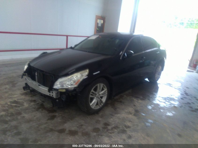 2013 INFINITI G37 SEDAN X JN1CV6AR1DM767632