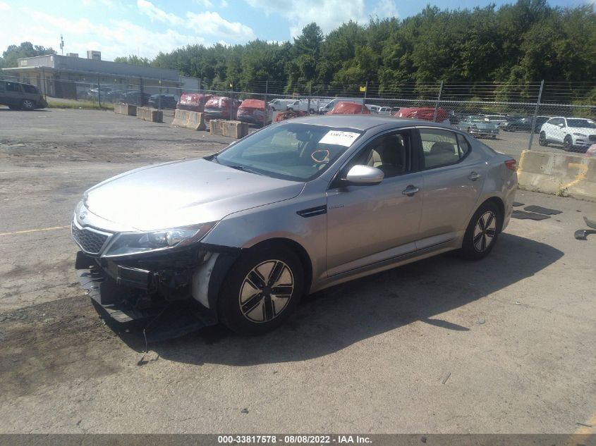 2013 KIA OPTIMA HYBRID LX KNAGM4AD8D5046208