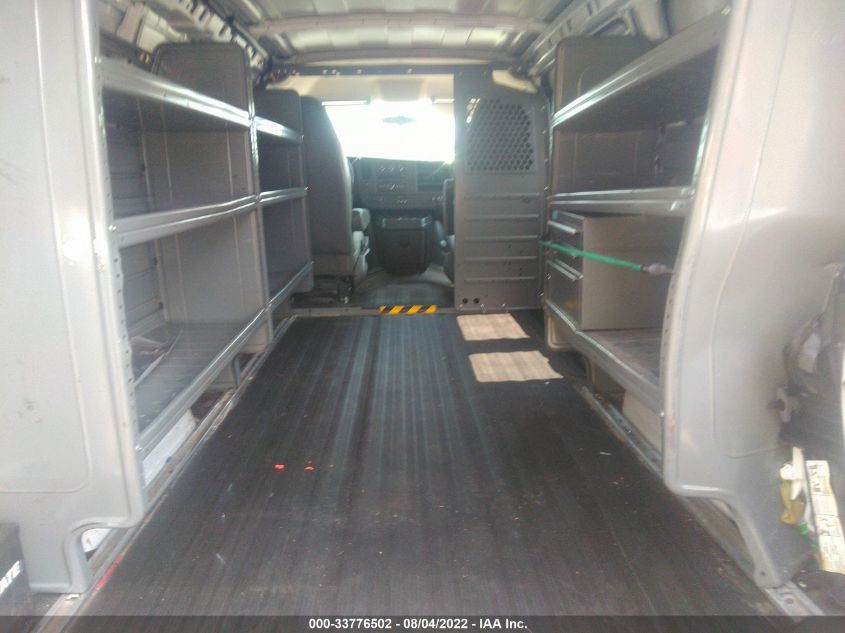 2013 CHEVROLET EXPRESS CARGO VAN 1GCSGAF43D1150057