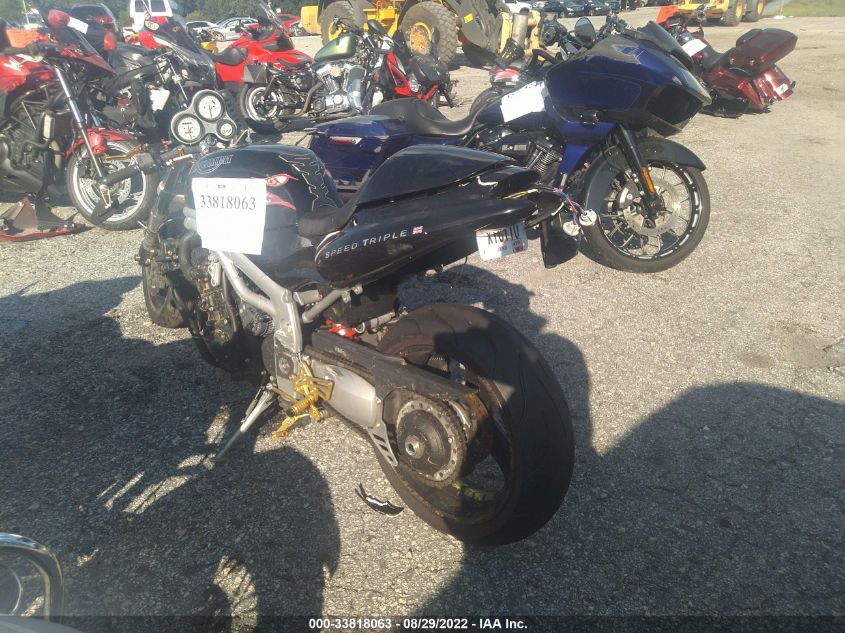 2001 TRIUMPH MOTORCYCLE SPEED TRIPLE SMT500FM91J117802