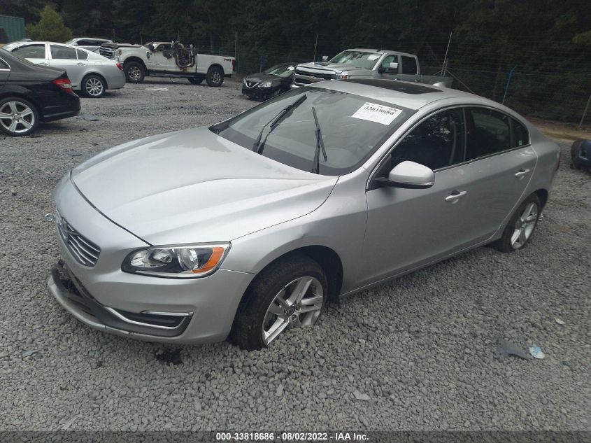 2014 VOLVO S60 T5 YV1612FS1E2281209