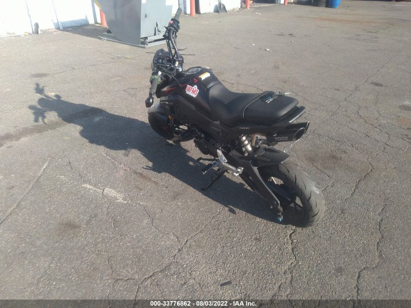 2020 HONDA GROM 125 MLHJC7510L5202993