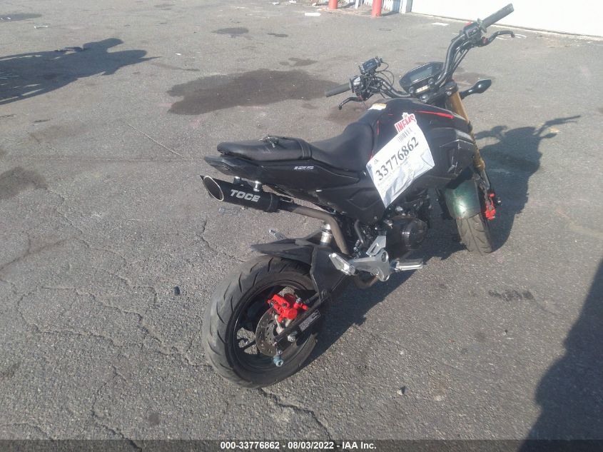 2020 HONDA GROM 125 MLHJC7510L5202993