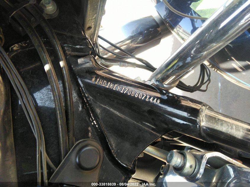 2013 HARLEY-DAVIDSON FLHTK ELECTRA GLIDE ULTRA LTD 1HD1KEM17DB607844