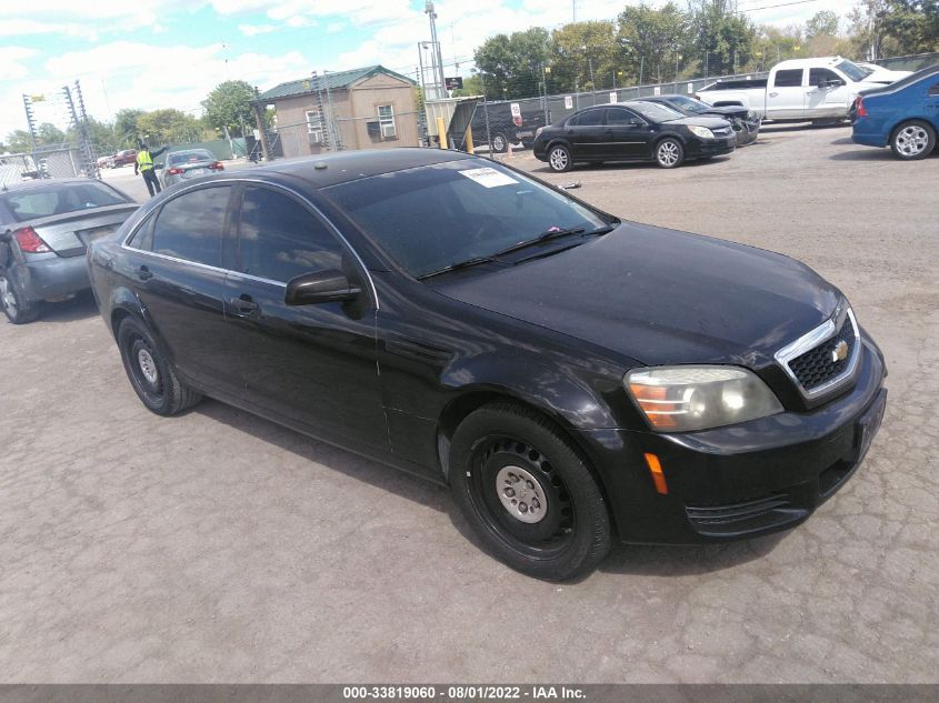 2014 CHEVROLET CAPRICE POLICE PATROL POLICE 6G3NS5U29EL934997