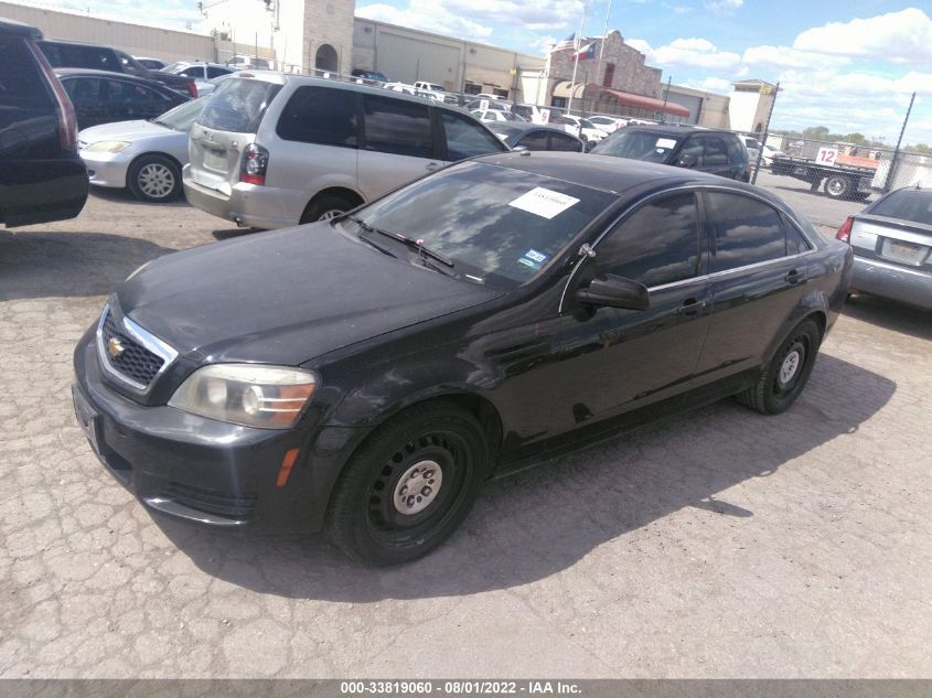 2014 CHEVROLET CAPRICE POLICE PATROL POLICE 6G3NS5U29EL934997