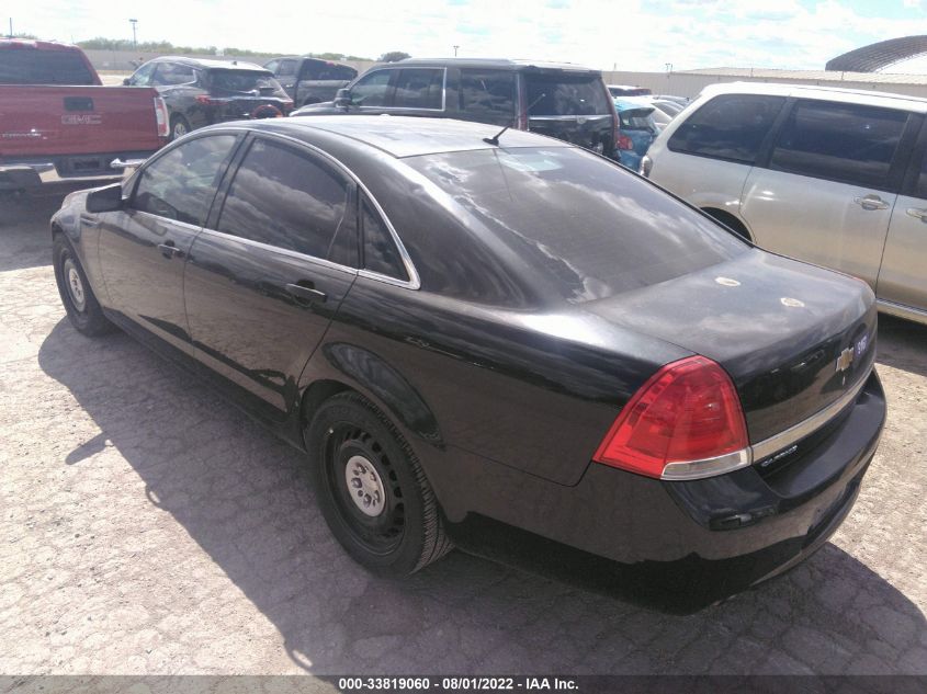 2014 CHEVROLET CAPRICE POLICE PATROL POLICE 6G3NS5U29EL934997