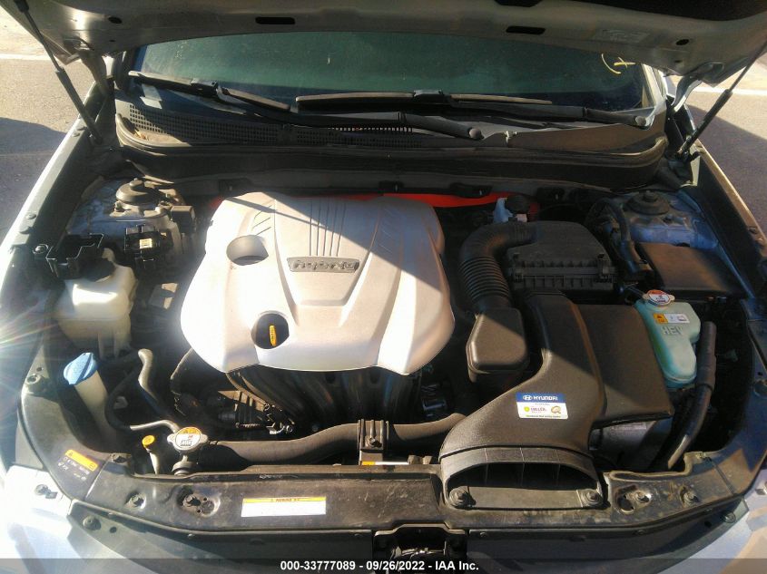 2013 HYUNDAI SONATA HYBRID LIMITED KMHEC4A41DA092690