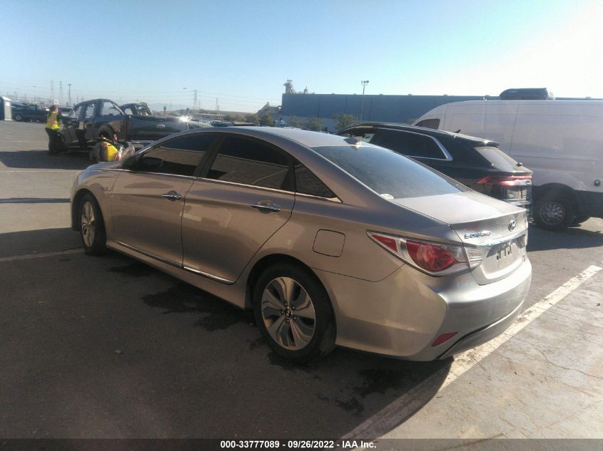 2013 HYUNDAI SONATA HYBRID LIMITED KMHEC4A41DA092690