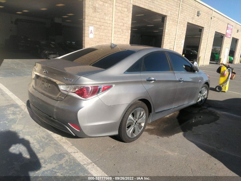 2013 HYUNDAI SONATA HYBRID LIMITED KMHEC4A41DA092690