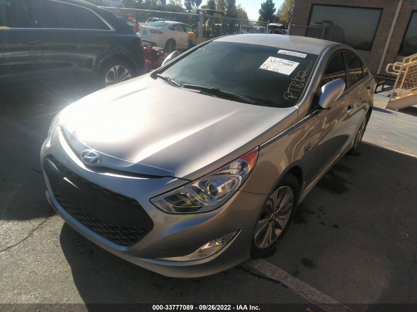 2013 HYUNDAI SONATA HYBRID LIMITED KMHEC4A41DA092690