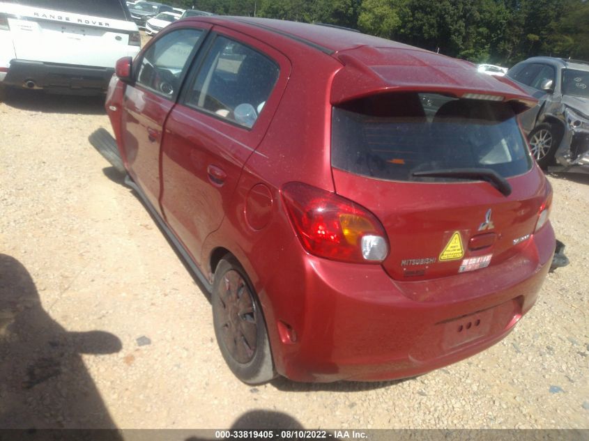 2014 MITSUBISHI MIRAGE ES ML32A4HJ0EH016219