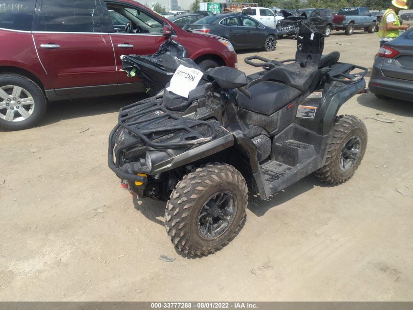 2021 CAN-AM OUTLANDER MAX XT 570 3JBLPAT46MJ000167