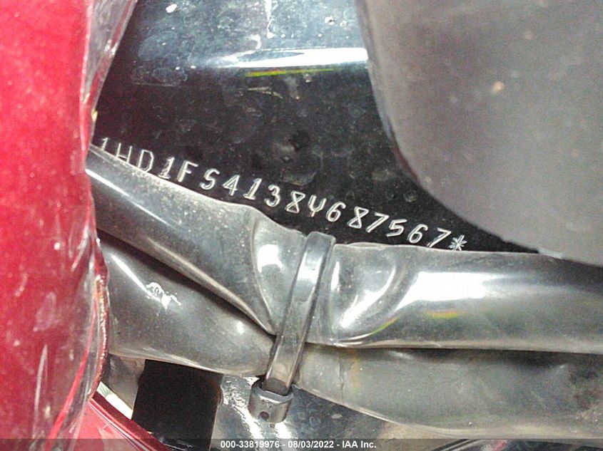 2008 HARLEY-DAVIDSON FLTR 1HD1FS4138Y687567