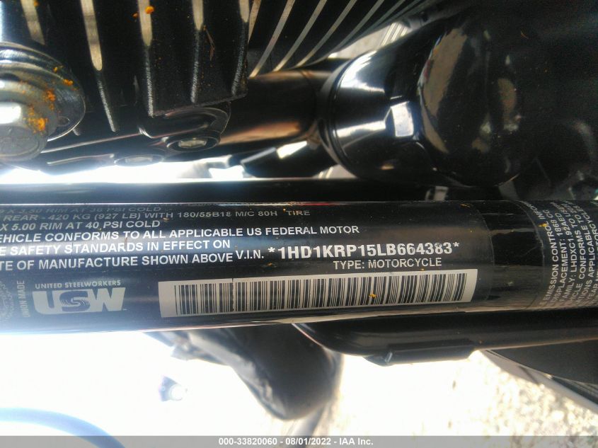 2020 HARLEY-DAVIDSON FLHXS 1HD1KRP15LB664383