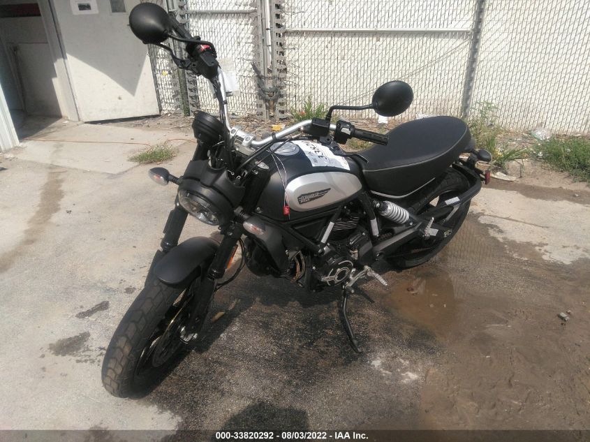 2022 DUCATI SCRAMBLER DESERT SLED ML0KAFPM6NT005100