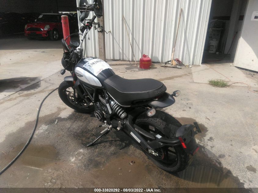 2022 DUCATI SCRAMBLER DESERT SLED ML0KAFPM6NT005100