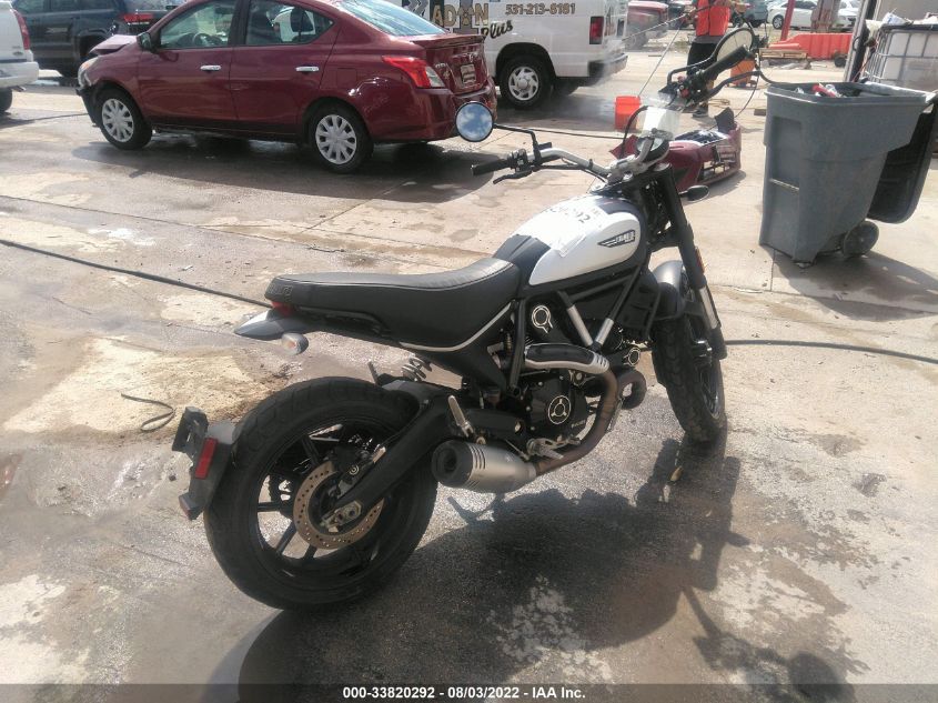 2022 DUCATI SCRAMBLER DESERT SLED ML0KAFPM6NT005100
