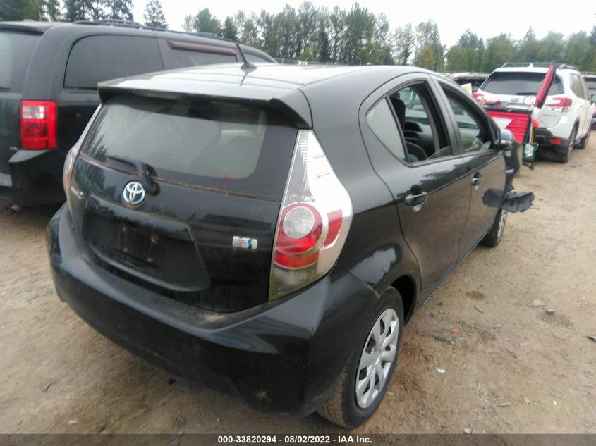 2014 TOYOTA PRIUS C ONE/THREE/TWO/FOUR JTDKDTB32E1564742