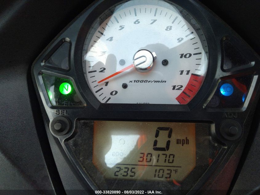 2008 SUZUKI SV650 JS1VP53A482101376