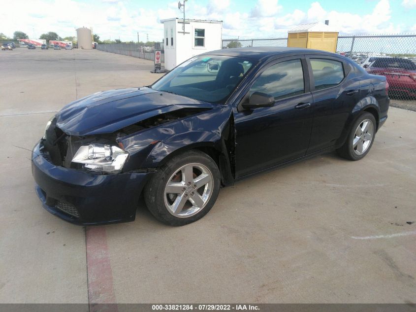 2013 DODGE AVENGER SE 1C3CDZAB3DN610610