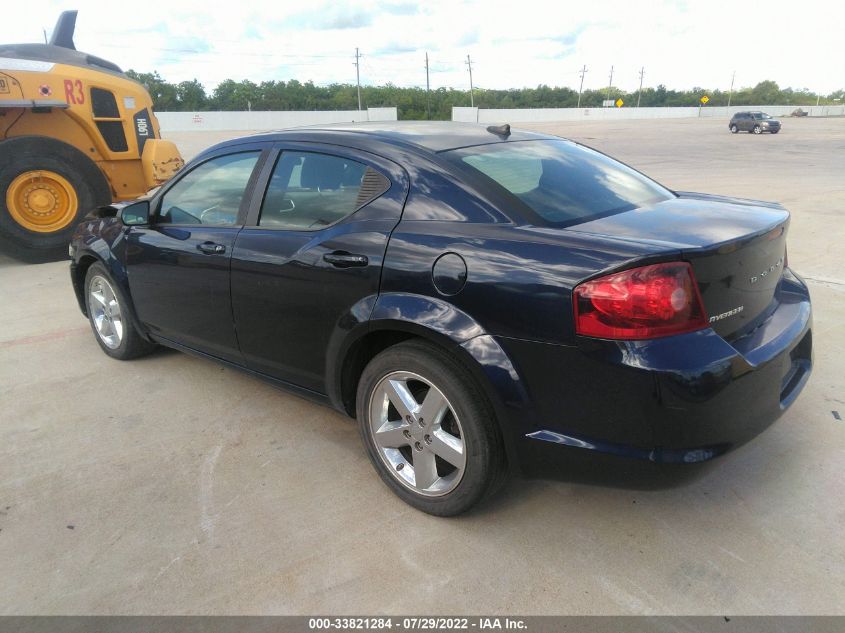 2013 DODGE AVENGER SE 1C3CDZAB3DN610610