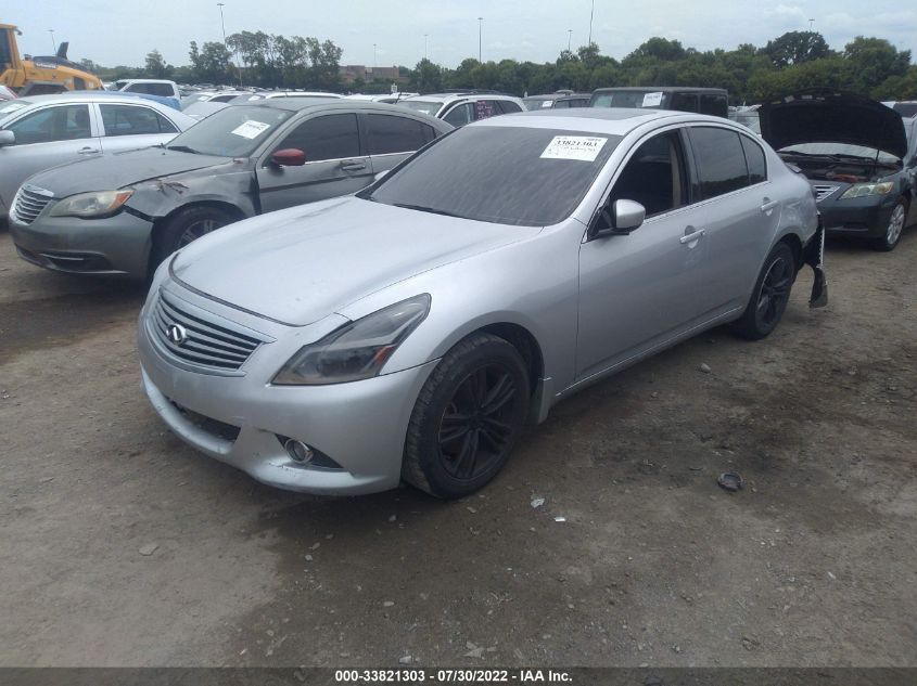 2013 INFINITI G37 SEDAN X JN1CV6AR5DM354628